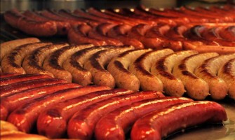 Gatemat på strandsjappene